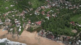 Drone's Eye View: Capturing the Allure of Mazunte, a Magical Town
