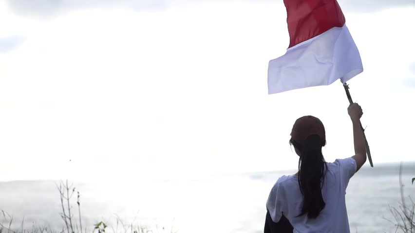 indonesia independence day stock footage
