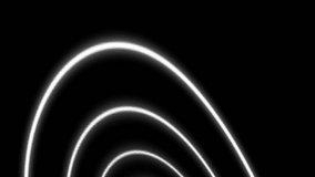 abstract 4K UHD loop of motion, a melancholic loop suited for vj loops, animation of warped lines  