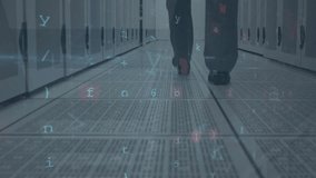 Animation of security padlock and data processing over modern building and cityscape. Finances business digital interface and technology concept digitally generated video. - Powered by Shutterstock - Get 15% off with code: PIKWIZARD15