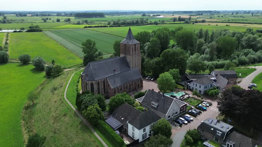 Church at Old Zevenaar, Netherlands