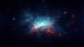 Journey through the cosmos to the heart of distant galaxies. High quality 4k footage - Powered by Shutterstock - Get 15% off with code: PIKWIZARD15