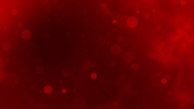 Animated Abstract background and Fading Red Particles designed background, texture or pattern