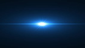 Abstract blue optical shine light lens flares flickering animation background. 4K star light rays effect streaks. Volumetric light, rays glare. dynamic light rays effect. lens flare. 3D Illustration - Powered by Shutterstock - Get 15% off with code: PIKWIZARD15