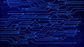 4k 3d Circuit Board with moving electrons Data Flow Loop Background Animation. Artificial Intelligence. Visualization Machine Learning, Computer Technology, Science. cyber and. 3D Illustration - Powered by Shutterstock - Get 15% off with code: PIKWIZARD15