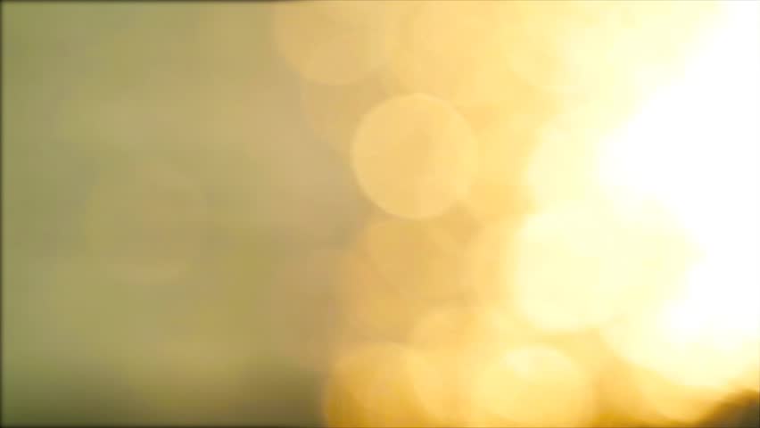 blur reflection large glitter sunset light on water surface of the sea on the evening