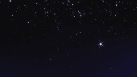 Blinking Star falling glitter particles Falling White confetti Background. magic light. stars in sky, space, christmas, new year. christmas, new year, holliday, wedding background. 3D Illustration - Powered by Shutterstock - Get 15% off with code: PIKWIZARD15