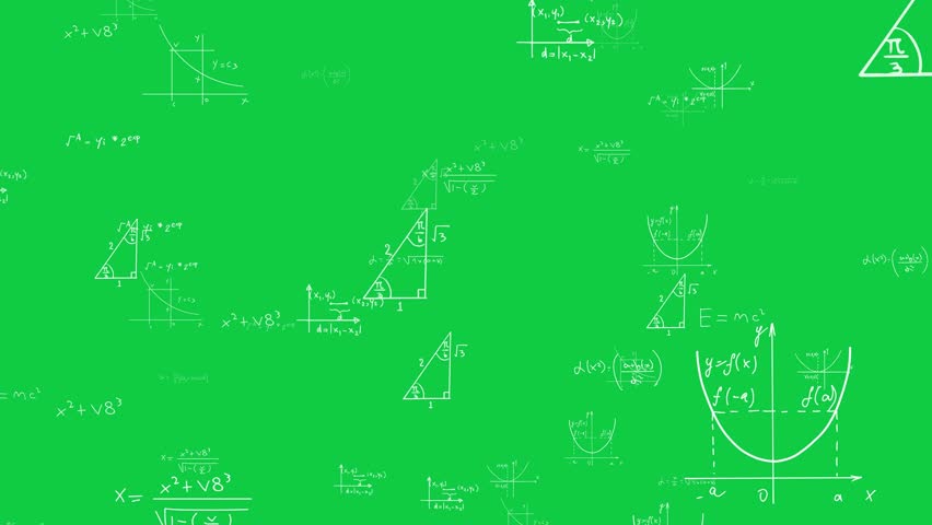green screen math theory formulas, mathematics calculations ,algebra and geometry science education concept animation	 Royalty-Free Stock Footage #1106627483