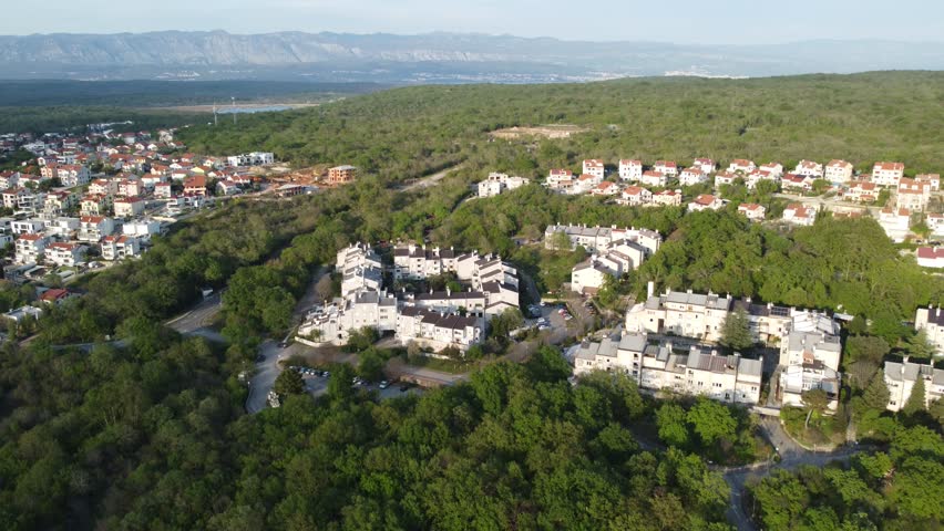 Njivice, Krk island, Croatia. Sea