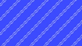 a set of visual background color combination of blue, white and black. seamless moving background. simple looping video with a wavy line pattern running sideways. colorful striped background