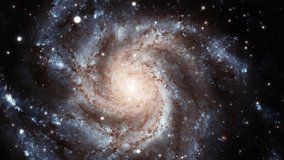 Space, nebula and universe with galaxy and star spiral for milky way or solar system pattern. Universe, cosmos and stargazing for research, science and night sky dream, sparkle and fantasy whirlpool - Powered by Shutterstock - Get 15% off with code: PIKWIZARD15