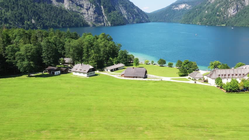 Königssee Lake in Bestersgaden, Bavaria, Germany