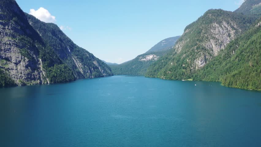 Königssee Lake in Bestersgaden, Bavaria, Germany