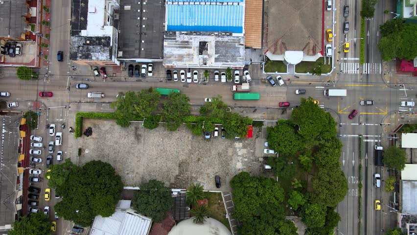 Aerial view of Barranquilla, Colombia