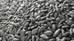 Black sesame seeds are a versatile ingredient in cooking and baking. In Japan, black sesame seeds are often used to coat sushi rolls or mixed with salt as a seasoning called 
