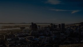 Animation of interface with data processing against aerial view of cityscape. Computer interface and business technology concept - Powered by Shutterstock - Get 15% off with code: PIKWIZARD15