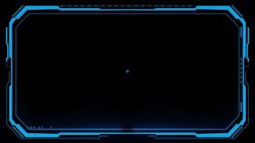 4K 3D Futuristic viewfinder Futuristic HUD video frame Digital technology plexus lines background. template. Frame element. viewfinder Interference. Hologram VHS Noise Background In. 3D Illustration - Powered by Shutterstock - Get 15% off with code: PIKWIZARD15