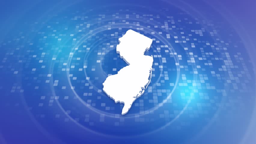 New Jersey State (USA) 3D Map on Minimal Background
Multi Purpose Background with Ripples and Boxes with 3D Country Map
Useful for Politics, Elections, Travel, News and Sports Events