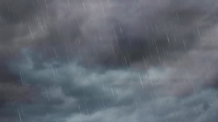 4k Time Laps Sky and black clouds on stormy days with rain Lightning on the night of the rainy season. Royalty-Free Stock Footage #1106848927