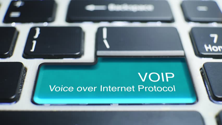Laptop Keyboard VoIP Button Pressed Royalty-Free Stock Footage #1106873605