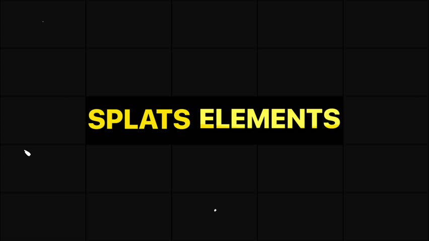 Splats Elements Motion Graphics Pack is a useful pack that consists of a set of various animated paint splats. Full HD resolution with alpha channel. Royalty-Free Stock Footage #1106876527