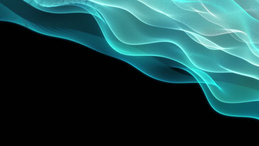 Abstract Wave Technology Background. Seamless Business and Corporate Concept Royalty-Free Stock Footage #1106885653
