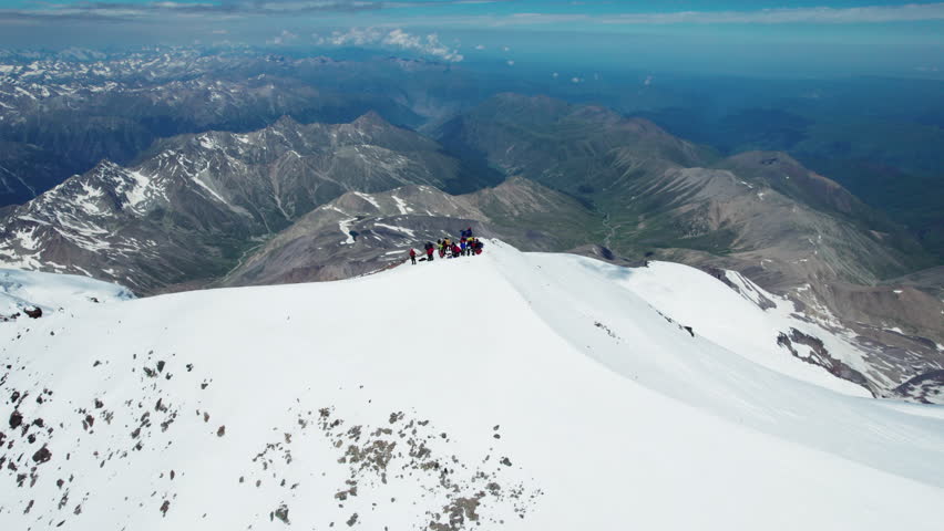 Mount Elbrus summer base camp
