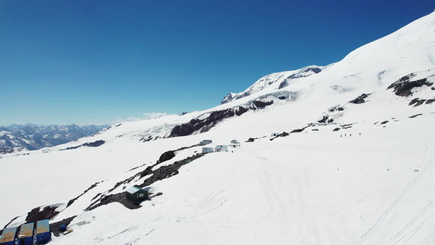 Mount Elbrus summer base camp