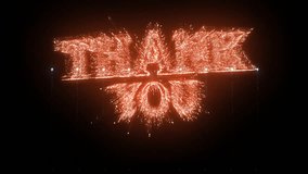 Thank You Fireworks Text 3d Renderer Greeting - Powered by Shutterstock - Get 15% off with code: PIKWIZARD15