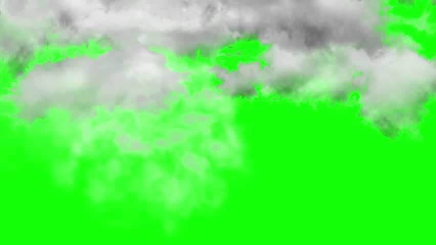 Over Clouds Transition Vertical 4K Green Screen Chroma Key for Drone Footage Aerial Shots Flying Through