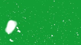 Snow falling on green screen background - Powered by Shutterstock - Get 15% off with code: PIKWIZARD15