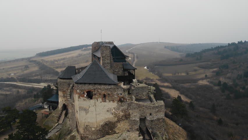 Famous hungarian castle, Boldogkovaralja, historical building