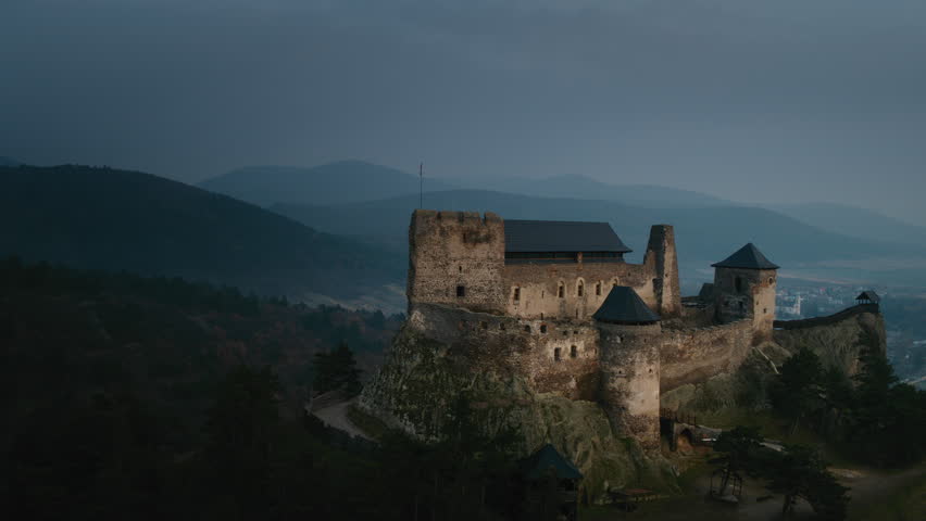 Famous hungarian castle, Boldogkovaralja, historical building