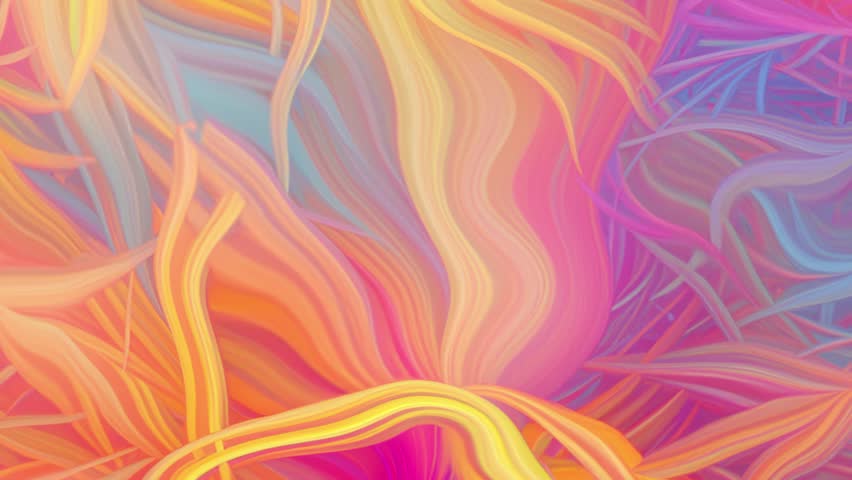 Looped Dynamic Visions, Contemporary and Mesmerizing Abstract Backgrounds