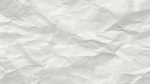animation of paper crumpled motion video background, paper on white background video  – Video có sẵn