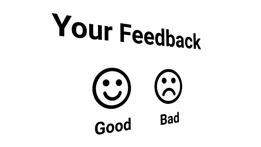 Mouse Cursor Clicking Good Feedback Button (Positive Feedback) on Feedback Survey. Feedback 2d Animation. | Shutterstock HD Video #1106960171