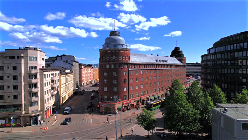 Beautiful rustic building from Helsinki, Finland