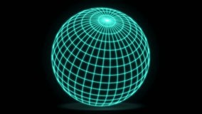 4K animation of sphere wireframe generation (neon color) - Powered by Shutterstock - Get 15% off with code: PIKWIZARD15