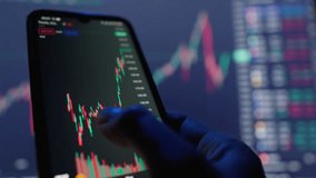 Thanks to access to charts and charts of the financial market on a mobile device, the investor has opportunity to monitor changes in stock prices in real time and make appropriate decisions. Close-up - Powered by Shutterstock - Get 15% off with code: PIKWIZARD15