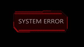 Error Alert Warning screen, computer hacking, data theft, scam, phishing. System warning, hacking attempt. System Error Security ,Hacking Alert , Cyber Crime Attack Computer Error. 3D Illustration - Powered by Shutterstock - Get 15% off with code: PIKWIZARD15