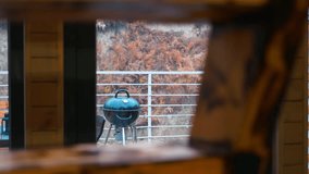 Cozy wooden house with inviting backyard for BBQ. Discover the charm of a comfortable dwelling featuring a warm, welcoming backyard perfect for relaxed barbecues and gatherings - Powered by Shutterstock - Get 15% off with code: PIKWIZARD15