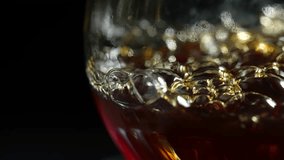 Liquid boils in a laboratory flask. Do drugs in the lab. Slow motion - Powered by Shutterstock - Get 15% off with code: PIKWIZARD15