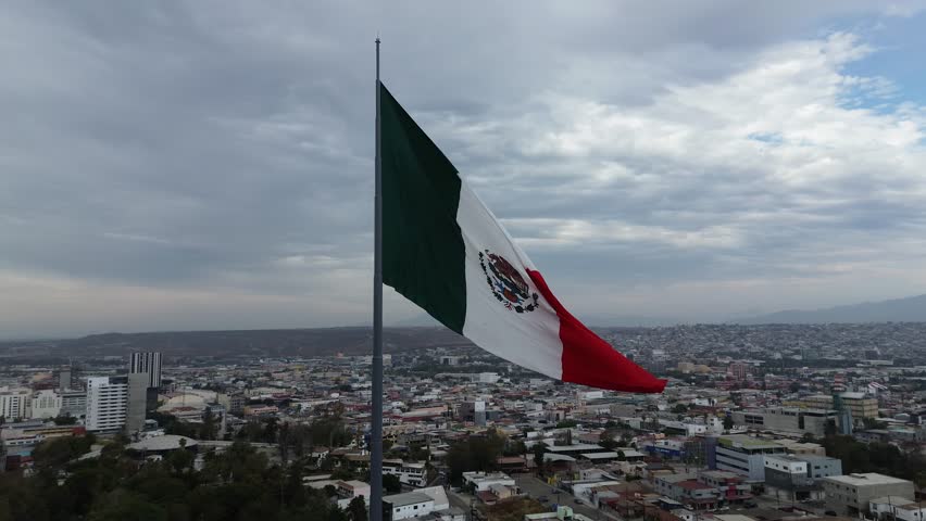 The city of Tijuana, México.