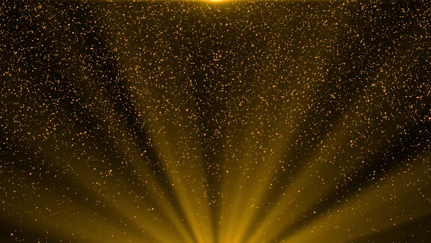 Particles gold event awards trailer titles cinematic concert Stage background for song or dance at show performance. annual presentation. magic stardust galaxy floor. for Oscar award. 3D Illustration Royalty-Free Stock Footage #1107060399