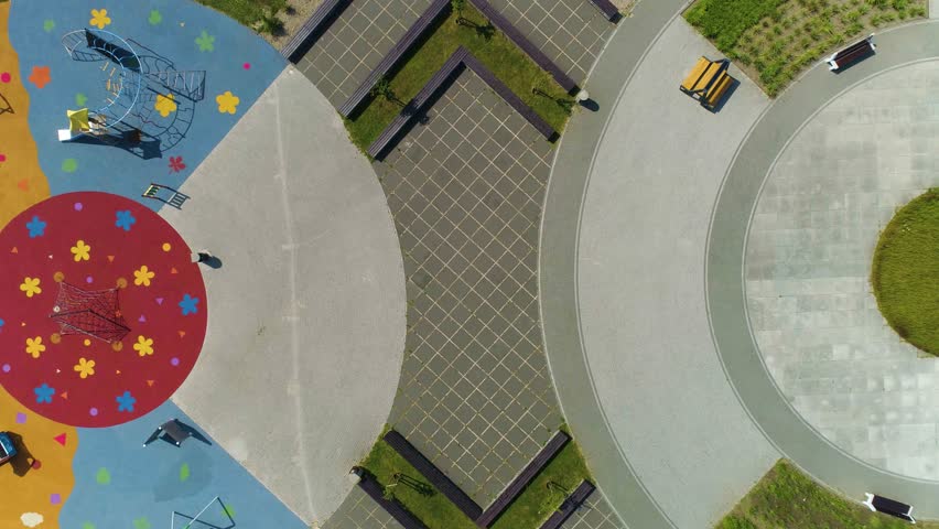 Square By The Bay Wladyslawowo Skwer Nad Zatoka Aerial View Poland