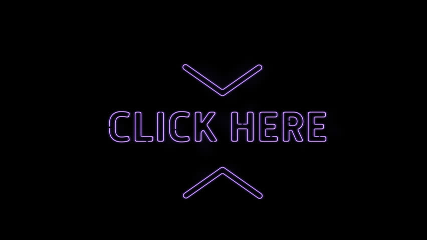 Animation of click here text and thumbs up icon on black background. Social media, digital interface, communication, computing and data processing concept digitally generated video. - Powered by Shutterstock - Get 15% off with code: PIKWIZARD15