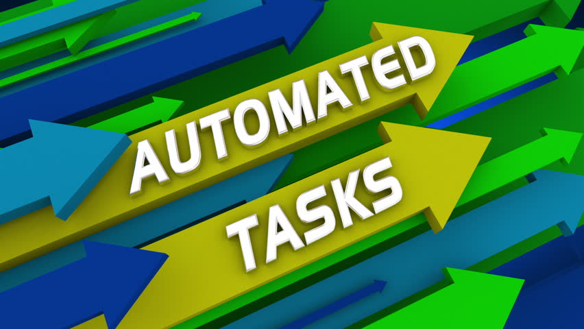 Automated Tasks Jobs AI Artificial Intelligence Helpful Program Software Hack 3d Animation Royalty-Free Stock Footage #1107104843