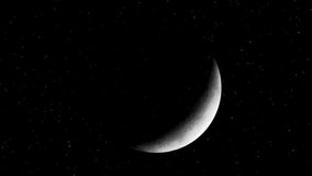 Realistic Crescent Moon Animation with Seamless Loop
 - Powered by Shutterstock - Get 15% off with code: PIKWIZARD15