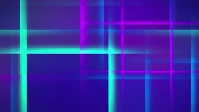 Animated background in bright colors and gradients. Colorful template. Loop stock video.	