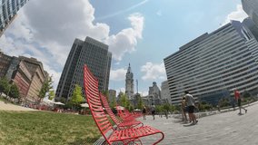 This time-lapse video captures the beauty of LOVE Park in Philadelphia, PA over the course of a day. From the early morning hours to the late evening, the park is transformed by the changing light and